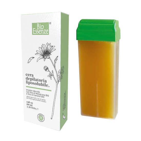 cera depilatoria roll on 100ml bioessenze depilazione
