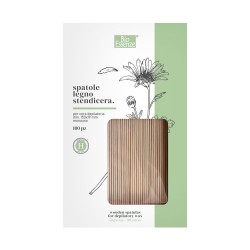 spatole stendicera monouso legno 100pz bioessenze depilazione