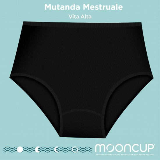 Mutande Mestruali Vita Alta per tutti i tipi di Flusso - Mooncup