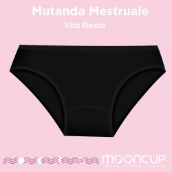 Mutande Mestruali Vita Bassa per tutti i tipi di Flusso - Mooncup