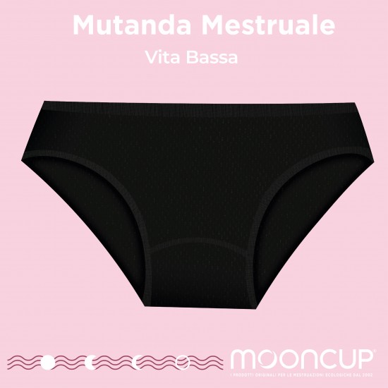 Mutande Mestruali Vita Bassa per tutti i tipi di Flusso - Mooncup