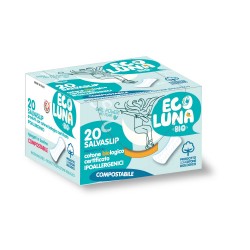 Ecoluna  12 Scatole Proteggi Slip Anatomici Ripiegati 20 Pz