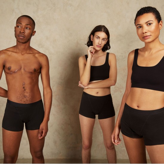 Mutande Mestruali Flusso Moderato Essential - Boxer Fluxies