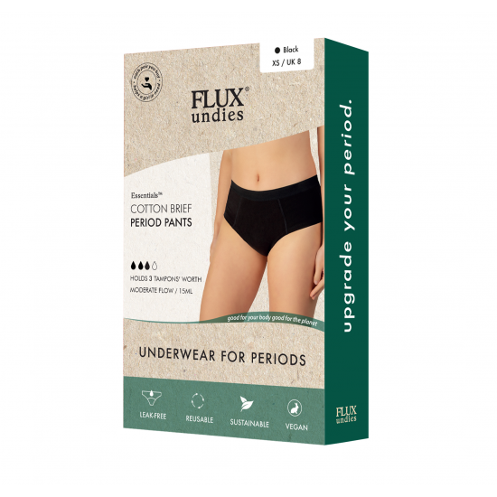 Mutande Mestruali Flusso Abbondante Essential - Brief Fluxies Mutande Mestruali Flusso Abbondante Essential - Brief Fluxies