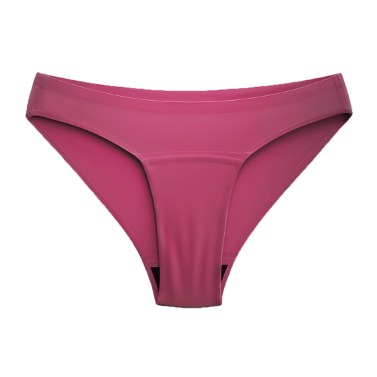 Mutande Mestruali Flusso Leggero Rosa Cipria Seamless - Cheeky Fluxies