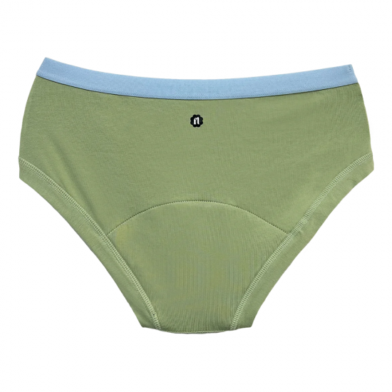 Mutande Mestruali Flusso Abbondante Teen Boyshort Verdi Fluxies Mutande Mestruali Flusso Abbondante Teen Boyshort Verdi Fluxies