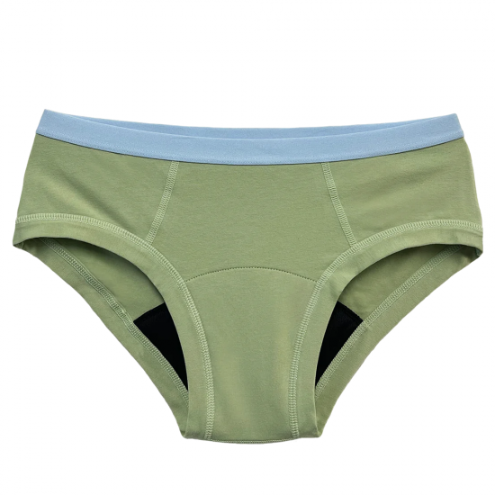 Mutande Mestruali Flusso Abbondante Teen Boyshort Verdi Fluxies Mutande Mestruali Flusso Abbondante Teen Boyshort Verdi Fluxies