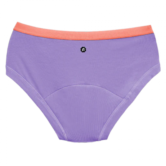 Mutande Mestruali Flusso Abbondante Teen Boyshort Lilla Fluxies 